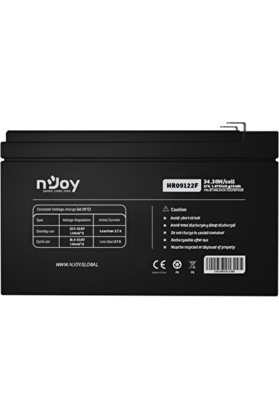 nJoy Baterie UPS HR09122F 12V 9Ah 34.30W/celula