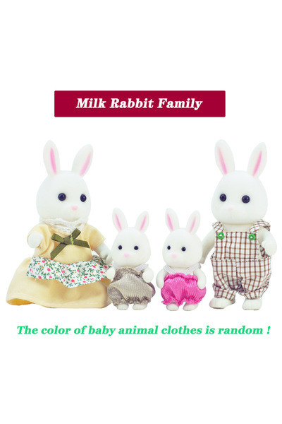 Choice11 H05-KK05 Easter Bunny 1:12 Simulation Forest Family Reindeer Panda A...
