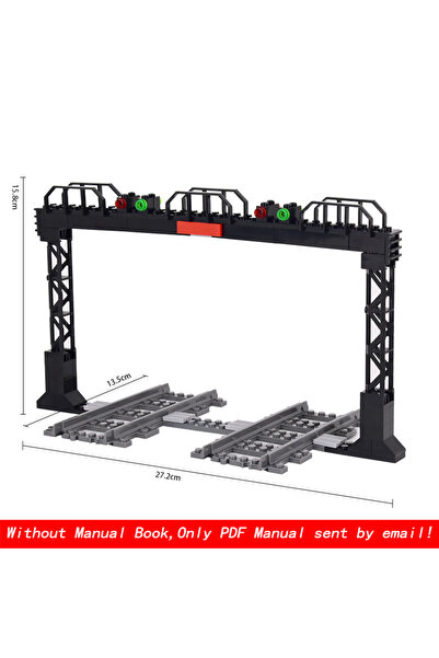 Choice3 With PDF Manual City Trains Flexible Tracks Forked Straight Curved So...