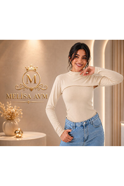 MELİSA AVM Boyunluk kolluk penye kumaş likralı