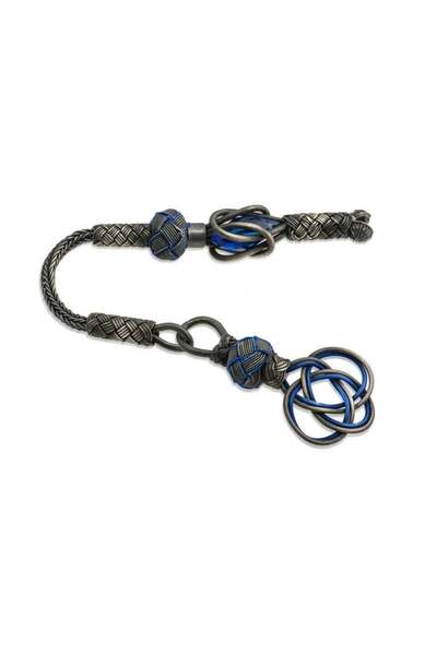 Inure Jewelry Silver Trabzon Knitted Kazaz Rosary Tassel