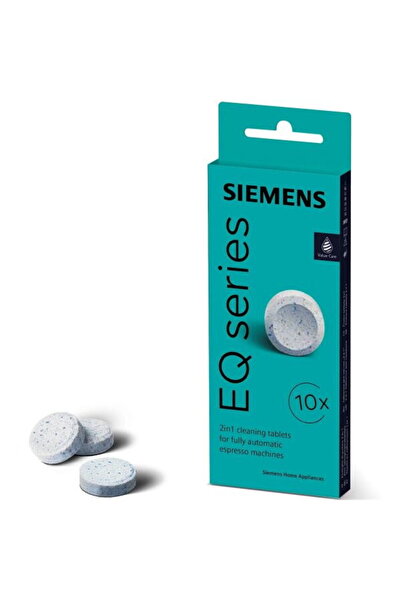 Siemens Σετ 10 ταμπλετών καθαρισμού για μηχανές εσπρέσο TZ80001A - 00312097
