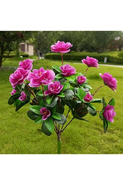 Choice 1PC Purple 1PC Solar Powered Red Azalea Flower Stake Lights Waterproof...