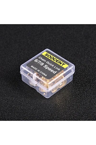 Choice Gold 6-7-8S 5Pair Bicycle Chain Link Connector Chain Magic Buttons Bic...