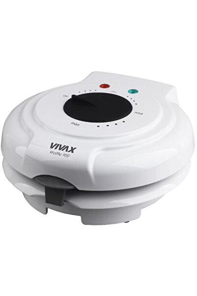 VIVAX Aparat de facut vaffle -gofre WM-900WH, 900W, 5 forme, termostat, indic...