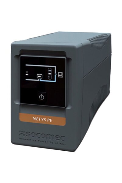 SOCOMEC UPS Netys PE-LCD 1500VA, ισχύς 1500VA / 900W, οθόνη LCD, 4 θύρες εξόδου