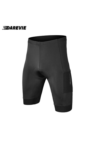 Choice4 Asian-L Black DAREVIE Cycling Shorts 2 Pockets 12mm 80kg/m³ Pad Train...