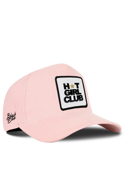BlackBörk Hot Girl Club Logo Salmon Baseball Cap