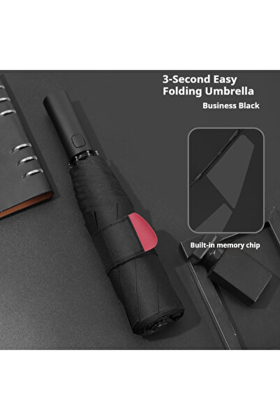 choice2 metal-fiber composite 8K business black Non-Folding Automatic Opening...