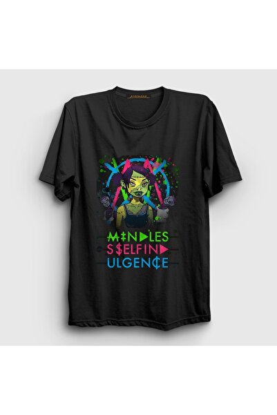 Presmono Unisex Black Frankenstein Girls Mindless Self Indulgence T-Shirt 612...