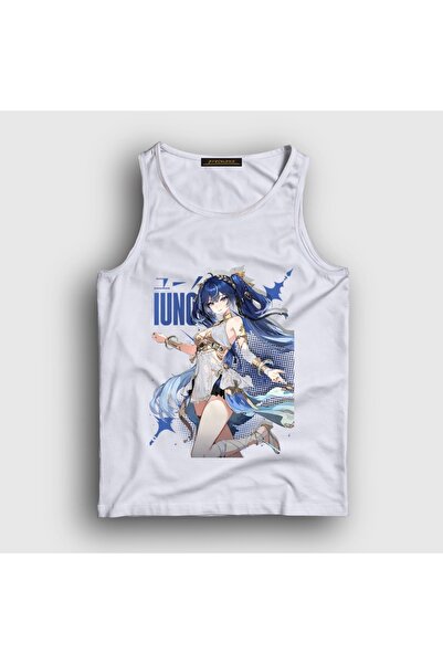 Presmono Unisex White Iuno Wuthering Waves Tank Top 617451Tt