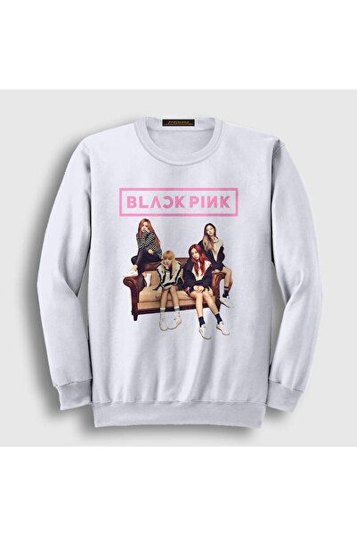Presmono Unisex bela majica sa crnim trakom Blackpink 19311tt