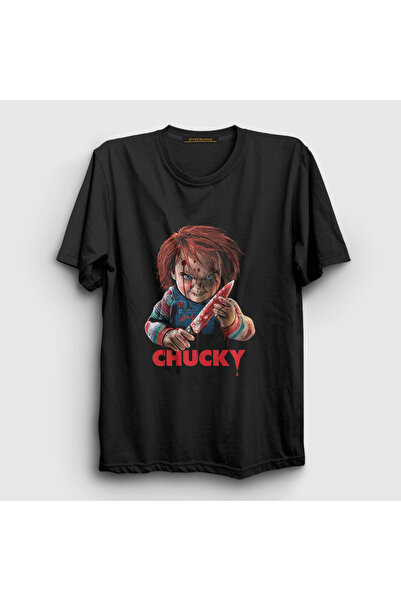 Presmono Unisex Black Good Guys Chucky T-Shirt 566551Tt