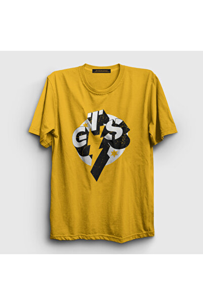 Presmono Unisex Yellow Gts Wrestling Wwe cm Punk T-Shirt 553748Tt