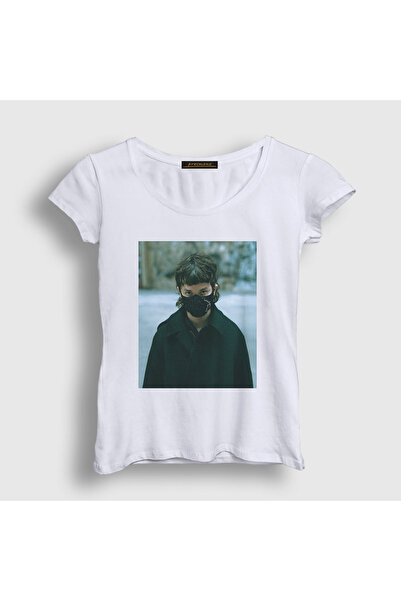 Presmono Women's White Dj Techno I Hate Models T-Shirt 553433Tt