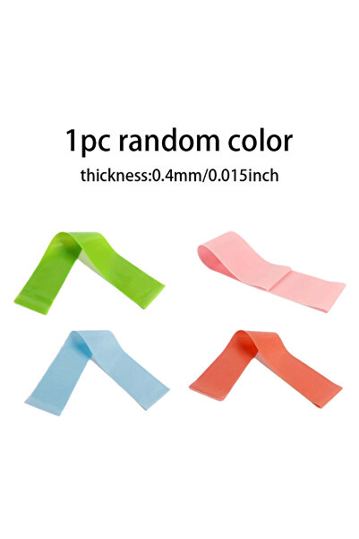 Choice1 0.4mm random color 1pc Elastic Tension Band for Irritable Feet, Stres...