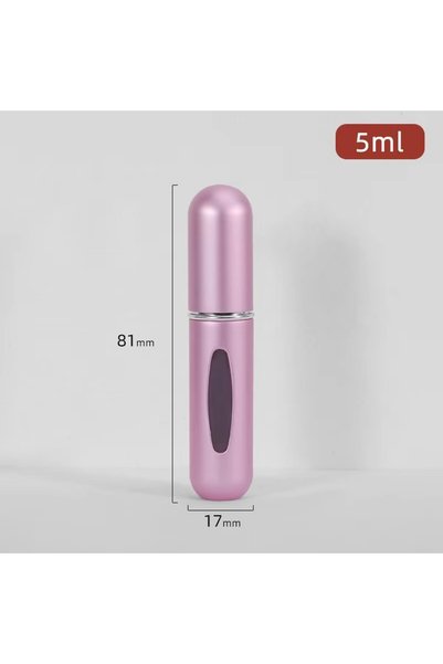 Choice16 1Pc 5ml 1/5Pcs Refillable Perfume Empty Bottles With Spray Scent Pum...