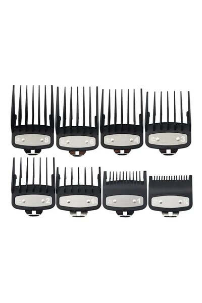 Choice 8pcs Black 8/10pcs Professional Hair Clipper Limit Guide Comb For Wahl...