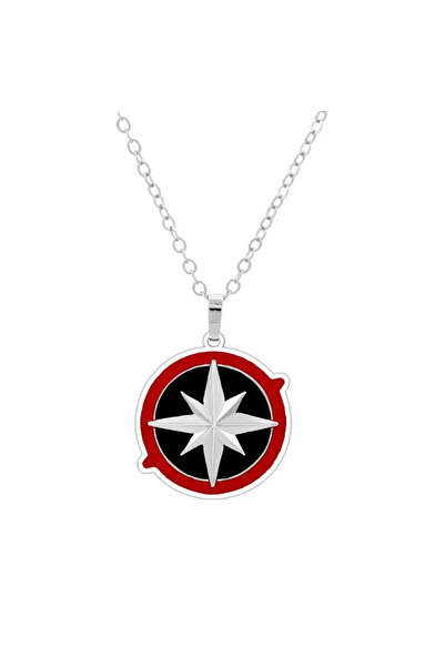 Choice Compass necklace Anime Acrylic Necklace Fluorescent Rod Black Red Colo...