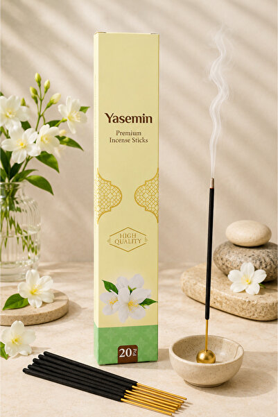 OrdoVeni Yasemin Kokulu Çubuk Tütsü | Kalıcı Oda Kokusu | Premium Aromatik Tü...