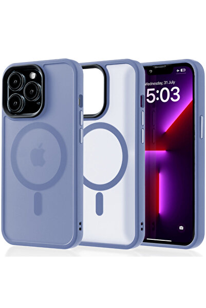 Casey Studios MagSafe калъф iPhone 13 Pro, безжично зареждане, повдигнати ръб...