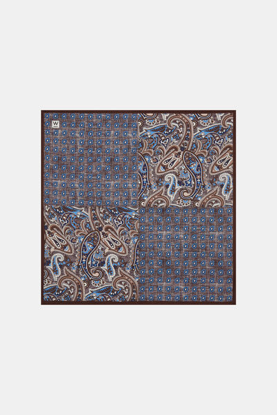 W Collection DAMLA VE ŞAL DESENLİ MENDİL