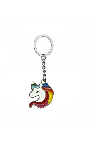 Herşey Nota Unicorn Colorful Unisex Keychain – Fairytale and Fun Design
