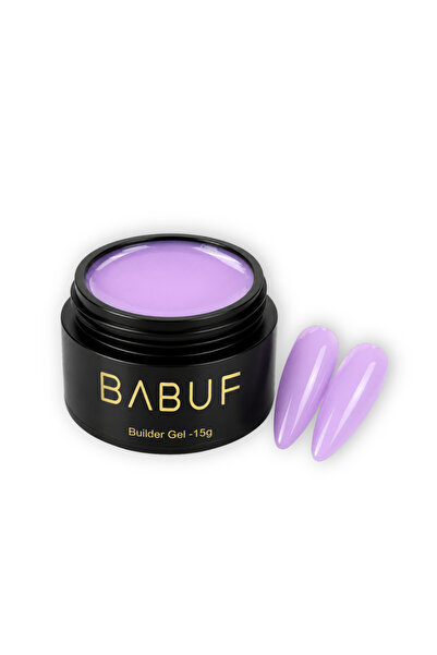 BABUF Gel de construcție autonivelant Lila Pastel BG10, finisaj lucios, 15g