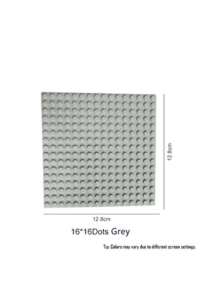 Choice18 16X16 Gray Baseplates 32x32 16x32 Dots Classic Base Plates MOC Brick...