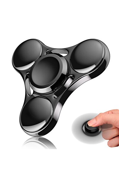 Choice 13227-01 Rainbow Fidget Spinner Toys Metal UFO Small Handheld Finger S...