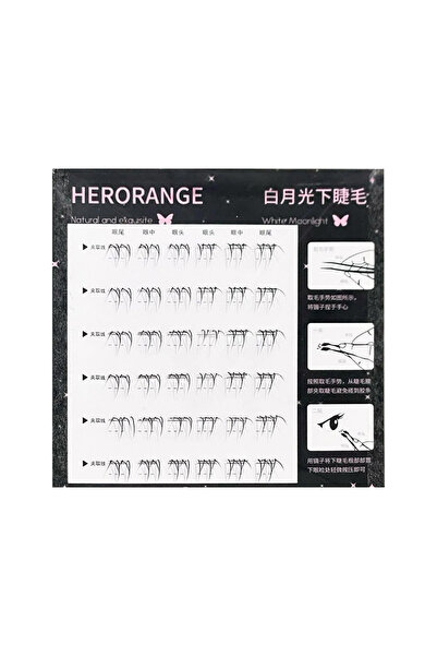 Choice A Natural Clear False Eyelashes 36 Clusters Lower Lashes Self Adhesive...