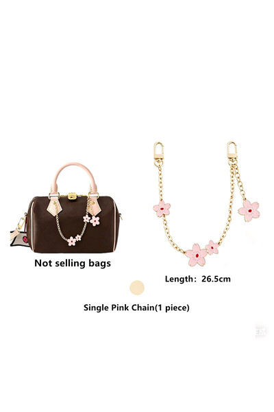 Choice6 Pink 26.5cm High-end Alloy Metal Sakura Extension Chain for Women's B...
