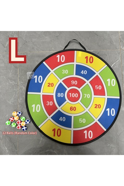 Choice L Montessori Throw Sport Slingshot Target Sticky Ball Dartboard Basket...