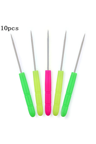 Choice1 mixed-10pcs Stainless Steel Handle Awl Tools Beading Work Accessories...