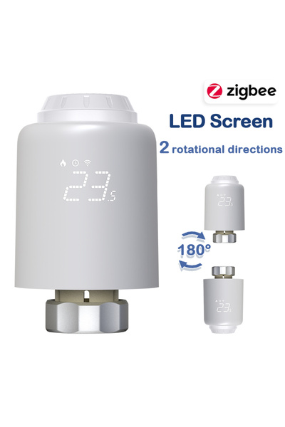 Choice1 Other Zigbee Version Tuya WiFi Smart ZigBee TRV Radiator Thermostatic...