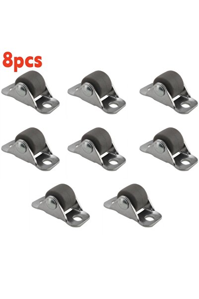 Choice Brown 8Pcs Silent Mini Caster Wheel 0.5 Inch Linear Wheels Tiny Roller...