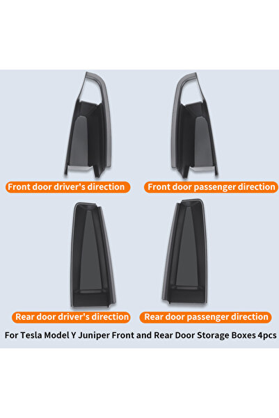 Choice1 Model Y Juniper for Tesla Model 3/Y/Model YL Door Handle Storage Box,...
