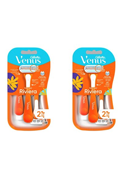 Gillette Venus Riviera Women's Razor 2 x 2 Pack