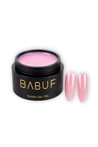 BABUF Gel Autonivelant BG – Construcție Unghii, Finish Uniform, Control Ridic...