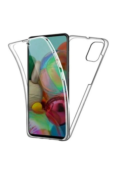PiyasaSepeti Samsung Galaxy S21 Ultra Double Sided Silicone Case Transparent