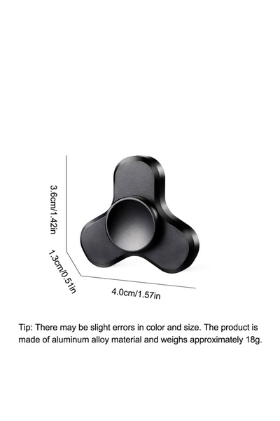 Choice 13249-01 1PC Mini Fidget Spinner Alloy EDC Spinning Top Stress Relieve...