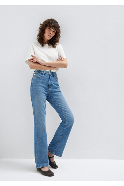 Mavi Παντελόνι Bliss All Blue Shaded Indigo Si Jean 101437 -80890