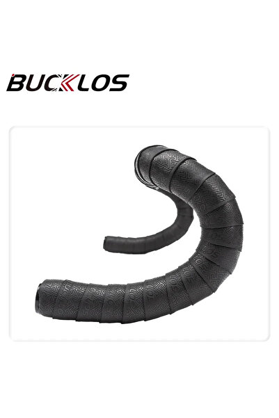 Choice3 BUCKLOS Black BUCKLOS Road Handlebar Tape Shock Absorption Bicycle Ha...