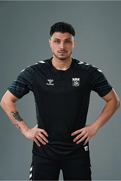hummel Линия Sivasspor лагер тениска черна