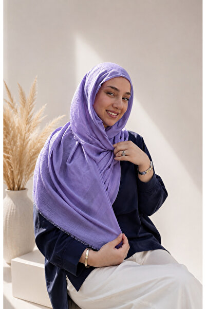 Noyan Scarfs Soft Şal Açık Leylak