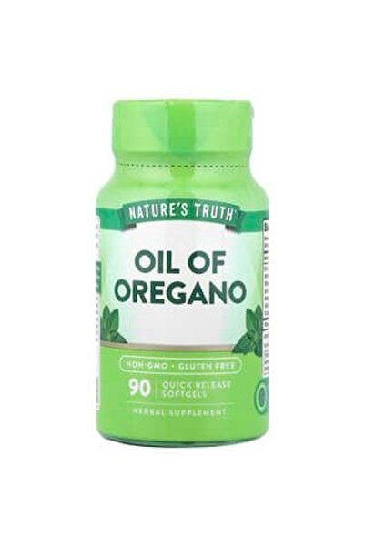 Nature's Truth زيت الأوريجانو، 90 كبسولة سريعة الامتصاص (30.8 ملغ لكل كبسولة)