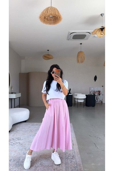 Buket Teke Candy Pink Strawberry Kiloş Skirt
