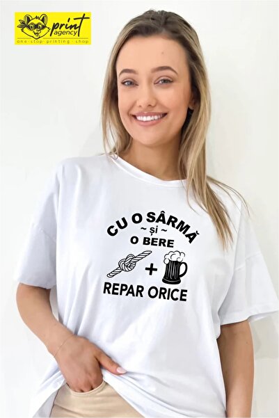 Malfini Tricou cu maneca scurta amuzant Mester Sarma si Bere