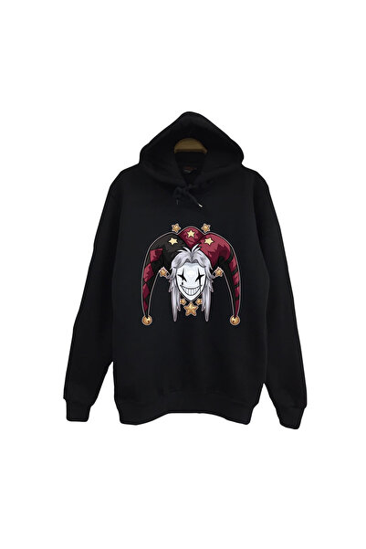 fame-stoned The Freak Circus - Φούτερ με στάμπα Pierrot, Unisex, 100% βαμβακε...