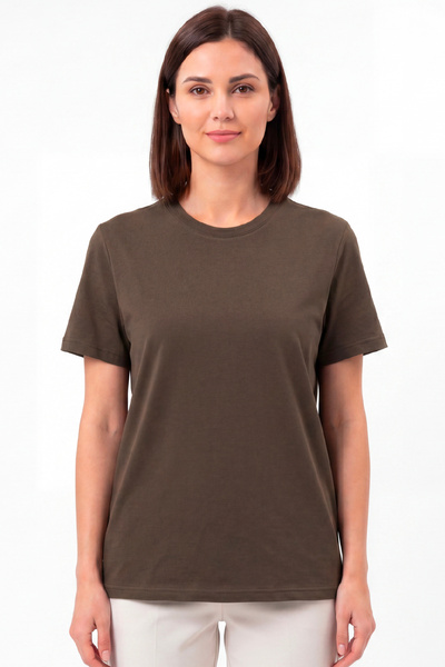 goffra Γυναικείο T-Shirt Vision Crew Neck Premium Quality από βαμβάκι με πυκν...